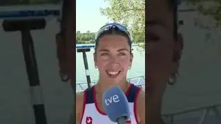Antía Jácome sobre su compañera María Corbera - Piragüismo (f) – 10/08/2024 | JJOO París 2024