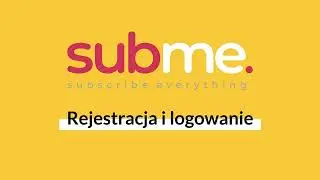 Logowanie i rejestracja do Panelu Sprzedawcy | Subme App