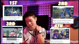 Poe Nay Karen Country Music CONTEST  WINNERS