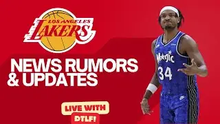 LAKERS NEWS RUMORS AND UPDATES!! LIVE WITH DTLF!!
