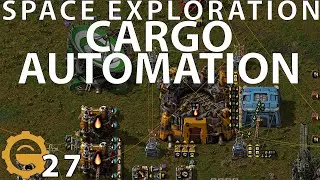 Automating cargo rockets | Factorio Space Exploration #27