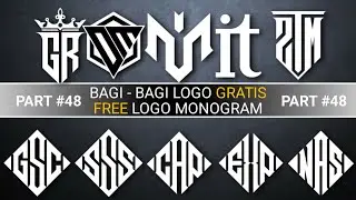 BAGI - BAGI LOGO MONOGRAM GRATIS  | FREE DOWNLOAD 