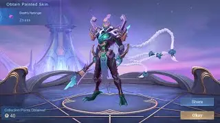Zhask ‘Death’s Harbinger’ Painted Starlight Skin ✨