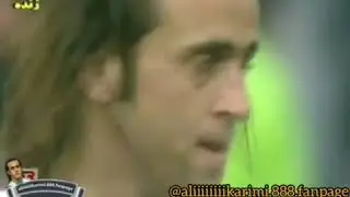 بازی زیبای علی کریمی و مهدی مهدوی کیا در استیل آذین مقابل استقلال ، ali karimi v esteghlal
