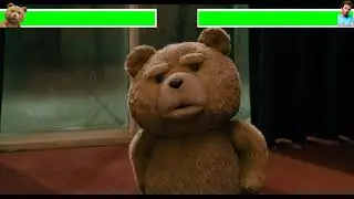 Ted vs John with healthbars