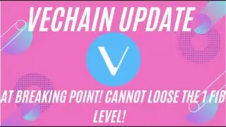 VECHAIN / VET AT BREAKING POINT! CANNOT LOOSE THE 1 FIB LEVEL!