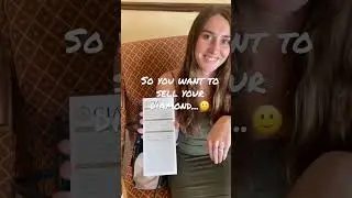 So you are ready to sell your diamond? It's always best to bring the certificate with you😃.