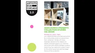 Artists Run Chicago: Adds Donna Collection Studies