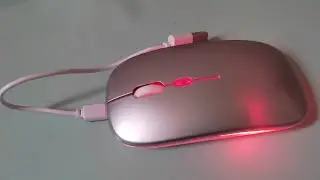 Беспроводная мышь аккумуляторная бесшумная 👀Беспроводная мышь аккумуляторная бесшумная с подсветкой👍