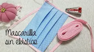 How to make a fabric face mask without elastic
