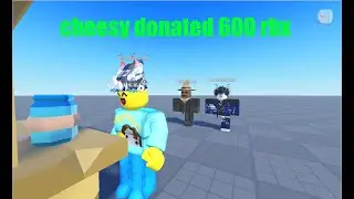 how i started a donation madness in Roblox pls give