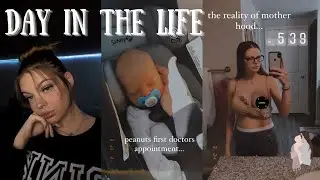 day in the life of a first time teen mom with a newborn