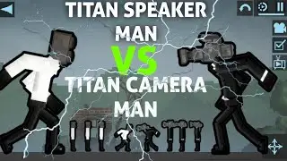 TITAN SPEAKER MAN vs TITAN CAMERA MAN | MELON PLAYGROUND