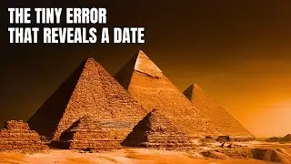 The Great Pyramid’s Alignment Error That Reveals a Hidden Date in the Sky.