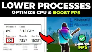 How to Optimize CPU For GAMING in 2025 🖥️ Lower Windows Processes