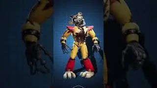 Анимация Разрушенного Глемрок Фредди из FNAF AR (Animation Shattered Glamrock Freddy from FNAF AR)