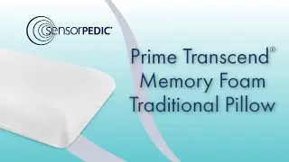 SensorPEDIC® Prime Transcend® Memory Foam Traditional Pillow