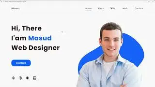 Just Compete Design Full Portfolio website from scratch - Coding Script