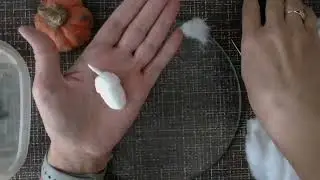Жёлудь из ваты 1 часть