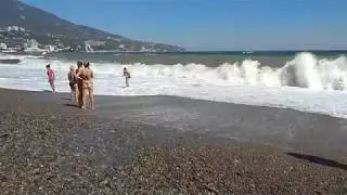 Шторм в Ялте, 8 ентября 2019