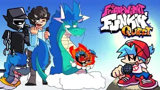 Vs Dragon Friday Night Funkin' Quest Mod Showcase Full Week
