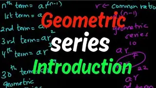 Geometric series-Finding the nth term of a geometric series