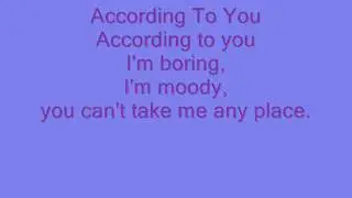 Orianthi- According To You. With lyrics