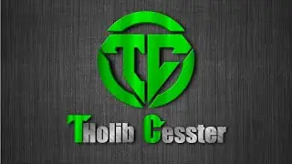 How to make a monogram logo on pixellab initials TC