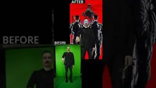 Cyberpunk Green screen vfx
