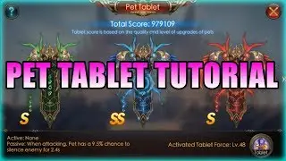 LEGACY OF DISCORD - Pet Tablet Tutorial