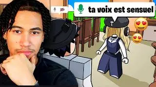 Je me suis fait passé pour un E-Boy Voix Grave pendant 24H ! (Roblox)