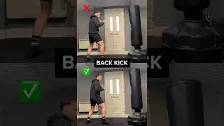 Avoid this back kick mistake