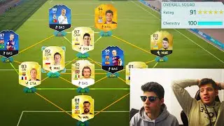 IMPOSSIBLE WORLD RECORD 191 FIFA 16 FUTDRAFT CHALLENGE WITH MY BROTHER!!!