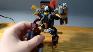 Как собрать LEGO персонажа ЖЕЛЕЗНАЯ БОРОДА!