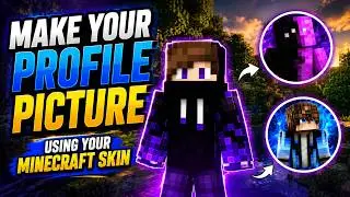 How to make a profile picture using your Minecraft skin.