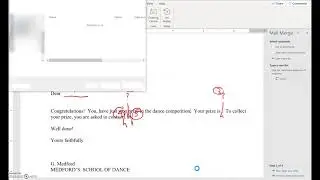 Using the Mail Merge Feature in Microsoft Word (2016)