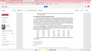 Mid Square Random Number Generator | Simulation and Modeling