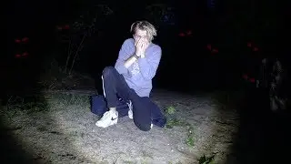 WE GOT LOST in a HAUNTED FOREST 😱 (GHOST CAUGHT ON TAPE) | Markie