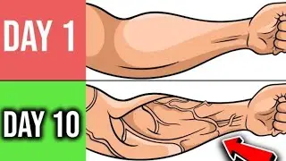 5 min a day to get VEINY ARMS.