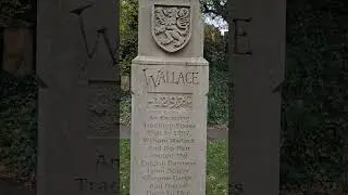 William Wallace & The Battle of the Bell o The Braes in Glasgow Necropolis! #Scotland