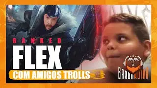 Gameplay de League of legends com os trolls