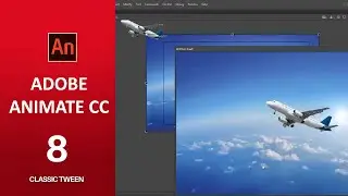 Classic tween-Adobe Animate CC Tutorial 8 | Full Course in English | Beginners Tutorial