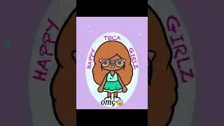 Happy Toca Girlz reacts #shorts #tocaboca