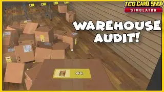TCG Card Shop Simulator| The Warehouse Audit!