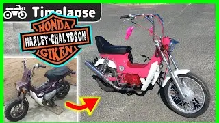 HONDA Chaly (CF50) Custom Harley-Davidson style