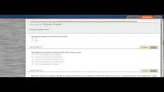 Topic Quiz 6 Answers A