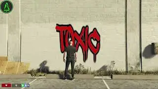 Fivem FREE ESX | Graffiti spray paint script | Toxic Fivem 500+ Free scripts
