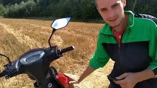 Огляд електроскутера Imma Big Bull red