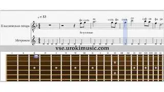 Как играть на гитаре песню из к/ф Титаник ноты для гитары zan.urokimusic.com