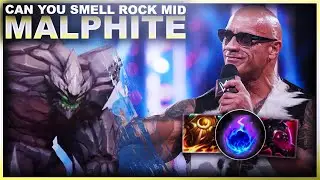 CAN YOU SMELL THE ROCK TANK MID! | League of Legends